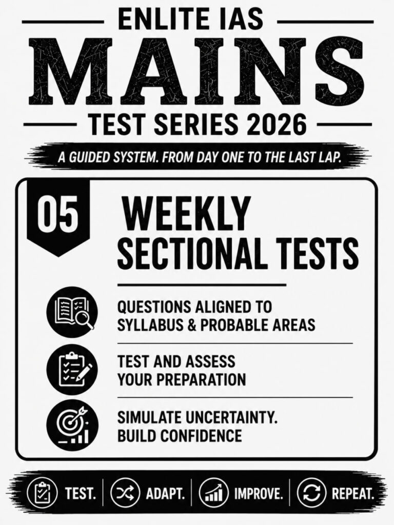 Mains Test Series | UPSC Mains Test Series 2026